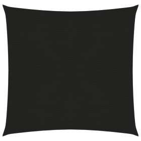 Black HDPE sail awning 160 g/m² 2.5x2.5 m by vidaXL, Umbrellas - Ref: Foro24-311713, Price: 23,86 €, Discount: %