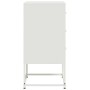 Nachttisch aus weißem Stahl 36x39x78 cm von , Nachttische - Ref: Foro24-846588, Preis: 66,09 €, Rabatt: %
