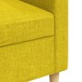 3-seater light yellow fabric sofa, 210 cm by , Sofas - Ref: Foro24-4007419, Price: 299,78 €, Discount: %