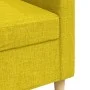 3-seater light yellow fabric sofa, 210 cm by , Sofas - Ref: Foro24-4007419, Price: 294,62 €, Discount: %