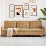 3-seater brown velvet sofa 210 cm by , Sofas - Ref: Foro24-4007651, Price: 288,89 €, Discount: %