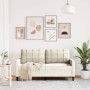 2-seater cream velvet sofa, 140 cm by , Sofas - Ref: Foro24-4007632, Price: 248,11 €, Discount: %