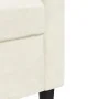 2-seater cream velvet sofa, 140 cm by , Sofas - Ref: Foro24-4007632, Price: 243,39 €, Discount: %