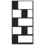 5-level black engineered wood bookshelf 80.5x23.5x162.5 cm by , Bookcases and shelves - Ref: Foro24-852772, Price: 53,99 €, D...