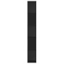 5-level black engineered wood bookshelf 80.5x23.5x162.5 cm by , Bookcases and shelves - Ref: Foro24-852772, Price: 54,57 €, D...