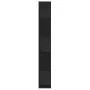 5-level black engineered wood bookshelf 80.5x23.5x162.5 cm by , Bookcases and shelves - Ref: Foro24-852772, Price: 53,99 €, D...