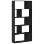 5-level black engineered wood bookshelf 80.5x23.5x162.5 cm by , Bookcases and shelves - Ref: Foro24-852772, Price: 53,99 €, D...