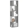 5-level Sonoma gray wood bookshelf 45x23.5x162.5 cm by , Bookcases and shelves - Ref: Foro24-852785, Price: 50,48 €, Discount: %