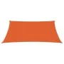 Orange HDPE sail shade 160 g/m² 3.6x3.6 m by vidaXL, Umbrellas - Ref: Foro24-311660, Price: 42,19 €, Discount: %