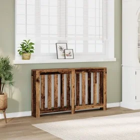Radiatorabdeckung aus Holz in verwitterter Farbe, 149x20x82 cm. von , Zubehör für Heizkörper - Ref: Foro24-852751, Preis: 78,...
