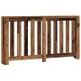 Radiatorabdeckung aus Holz in verwitterter Farbe, 149x20x82 cm. von , Zubehör für Heizkörper - Ref: Foro24-852751, Preis: 72,...