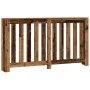Radiatorabdeckung aus Holz in verwitterter Farbe, 149x20x82 cm. von , Zubehör für Heizkörper - Ref: Foro24-852751, Preis: 78,...
