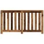 Radiatorabdeckung aus Holz in verwitterter Farbe, 149x20x82 cm. von , Zubehör für Heizkörper - Ref: Foro24-852751, Preis: 78,...
