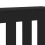 Engineered wood radiator cover in black 149x20x82 cm by , Accessories for heating radiators - Ref: Foro24-852745, Price: 79,8...