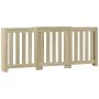 Radiator cover in Sonoma oak wood color, 205x21.5x83.5 cm. by , Accessories for heating radiators - Ref: Foro24-852764, Price...
