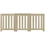 Radiator cover in Sonoma oak wood color, 205x21.5x83.5 cm. by , Accessories for heating radiators - Ref: Foro24-852764, Price...