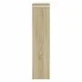 Radiator cover in Sonoma oak wood color, 205x21.5x83.5 cm. by , Accessories for heating radiators - Ref: Foro24-852764, Price...