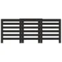 Cubierta de radiador madera de ingeniería negro 205x21,5x83,5cm de , Accesorios para radiadores de calefacción - Ref: Foro24-...