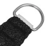 Sail awning black HDPE 160 g/m² 4x5x5 m by vidaXL, Umbrellas - Ref: Foro24-311756, Price: 22,83 €, Discount: %