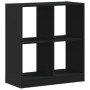 Estantería de madera de ingeniería negra 68,5x32x75 cm de , Librerías y estanterías - Ref: Foro24-852808, Precio: 56,62 €, De...