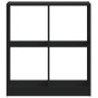Estantería de madera de ingeniería negra 68,5x32x75 cm de , Librerías y estanterías - Ref: Foro24-852808, Precio: 56,62 €, De...