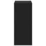 Estantería de madera de ingeniería negra 68,5x32x75 cm de , Librerías y estanterías - Ref: Foro24-852808, Precio: 56,62 €, De...