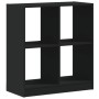 Estantería de madera de ingeniería negra 68,5x32x75 cm de , Librerías y estanterías - Ref: Foro24-852808, Precio: 56,62 €, De...