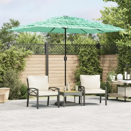 Gartenschirm mit grünem Stahlmast 300x200x250 cm von , Sonnenschirme - Ref: Foro24-4005095, Preis: 103,43 €, Rabatt: %