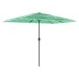 Gartenschirm mit grünem Stahlmast 300x200x250 cm von , Sonnenschirme - Ref: Foro24-4005095, Preis: 103,43 €, Rabatt: %