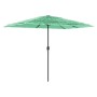 Gartenschirm mit grünem Stahlmast 300x200x250 cm von , Sonnenschirme - Ref: Foro24-4005095, Preis: 105,46 €, Rabatt: %