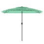 Gartenschirm mit grünem Stahlmast 300x200x250 cm von , Sonnenschirme - Ref: Foro24-4005095, Preis: 105,46 €, Rabatt: %