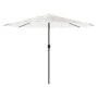 Gartenschirm mit weißem Stahlmast 324x324x247 cm von , Sonnenschirme - Ref: Foro24-4005112, Preis: 111,40 €, Rabatt: %