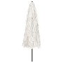 Gartenschirm mit weißem Stahlmast 324x324x247 cm von , Sonnenschirme - Ref: Foro24-4005112, Preis: 96,13 €, Rabatt: %
