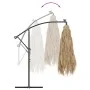 Garden umbrella with LED lights, brown steel pole, 290x290x238 cm. by , Umbrellas - Ref: Foro24-4005088, Price: 196,01 €, Dis...