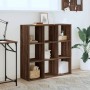 Engineered wood brown oak bookshelf 102x32x102 cm by , Bookcases and shelves - Ref: Foro24-852822, Price: 88,14 €, Discount: %
