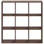 Engineered wood brown oak bookshelf 102x32x102 cm by , Bookcases and shelves - Ref: Foro24-852822, Price: 88,14 €, Discount: %