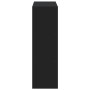 Engineered wood black shelf 102x32x102 cm by , Bookcases and shelves - Ref: Foro24-852817, Price: 92,95 €, Discount: %
