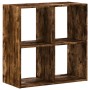 Regal aus geräucherter Eichen-Ingenieurholz 68,5x32x68,5 cm. von , Bücherregale und Regale - Ref: Foro24-852829, Preis: 45,81...