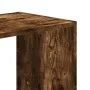 Engineered smoked oak wood shelf 68.5x32x68.5 cm by , Bookcases and shelves - Ref: Foro24-852829, Price: 45,19 €, Discount: %