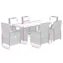 7-piece garden dining set with beige synthetic rattan cushions by , Garden sets - Ref: Foro24-3262793, Price: 886,26 €, Disco...
