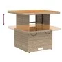 3-piece garden dining set with beige synthetic rattan cushions by , Garden sets - Ref: Foro24-3262919, Price: 338,16 €, Disco...