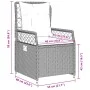7-piece garden dining set with beige synthetic rattan cushions by , Garden sets - Ref: Foro24-3262938, Price: 806,47 €, Disco...