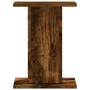 Lautsprecherständer 2 Stück aus geräucherter Eiche 30x30x40 cm von , Lautsprecherständer - Ref: Foro24-852649, Preis: 45,02 €...