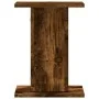 Speaker stands 2 units smoked oak wood 30x30x40 cm by , Speaker stands - Ref: Foro24-852649, Price: 49,53 €, Discount: %