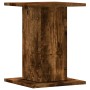Lautsprecherständer 2 Stück aus geräucherter Eiche 30x30x40 cm von , Lautsprecherständer - Ref: Foro24-852649, Preis: 45,02 €...