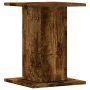 Speaker stands 2 units smoked oak wood 30x30x40 cm by , Speaker stands - Ref: Foro24-852649, Price: 49,53 €, Discount: %