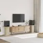Lautsprecherständer 2 Stück Eichenholz Sonoma 30x30x60 cm von , Lautsprecherständer - Ref: Foro24-852656, Preis: 54,27 €, Rab...