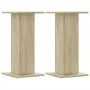 Speaker stands 2 units oak wood Sonoma 30x30x60 cm by , Speaker stands - Ref: Foro24-852656, Price: 54,29 €, Discount: %