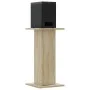 Lautsprecherständer 2 Stück Eichenholz Sonoma 30x30x60 cm von , Lautsprecherständer - Ref: Foro24-852656, Preis: 54,27 €, Rab...