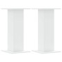 Lautsprecherständer 2 Stück aus weißem Ingenieurholz 30x30x60 cm. von , Lautsprecherständer - Ref: Foro24-852654, Preis: 61,4...